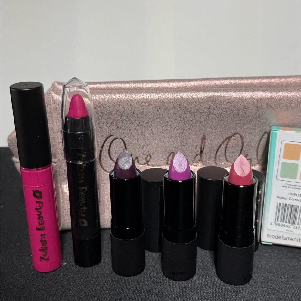 Revlon Candid Glow, Models Own Pallete, Zuliani Lipstick Collection and FREE Bag - Picture 2 of 4